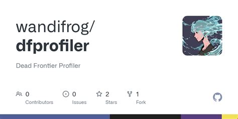 dead frontier profiler|dfprofiler/README.md at master · wandifrog/dfprofiler · GitHub.